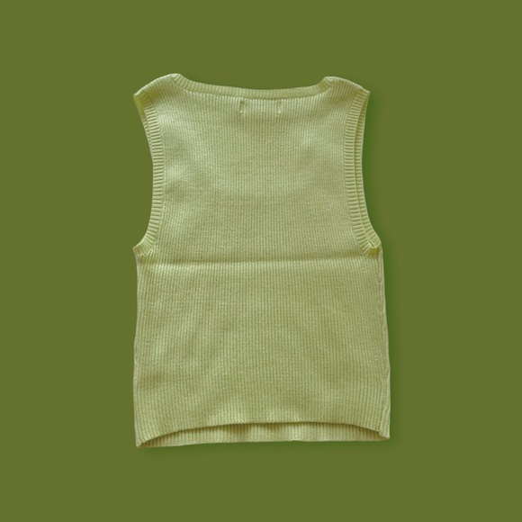 NWT Pacsun Fairy Green Sweater Tank - Picture 4 of 4